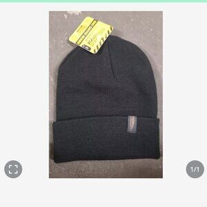 NWT Copper Fit Workwear Knit Cuffed Beanie - Professional Grade BLACK
